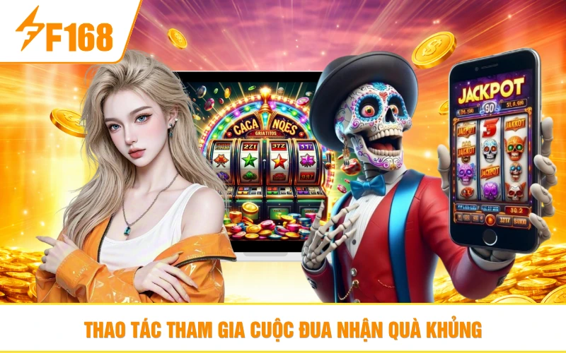 Thao tác tham gia cuộc đua nhận quà khủng